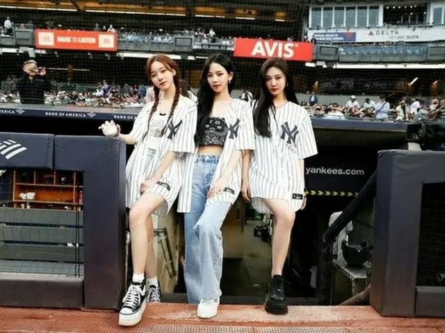 aespa participated to the MLB Yankees first pitching Ceremony. WINTER did the fi