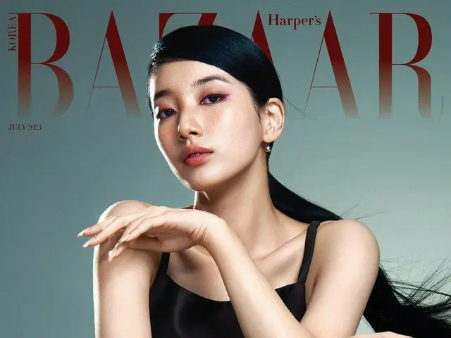 Suzy (Miss A) pm "Harper's BAAAR" July issue cover. . .