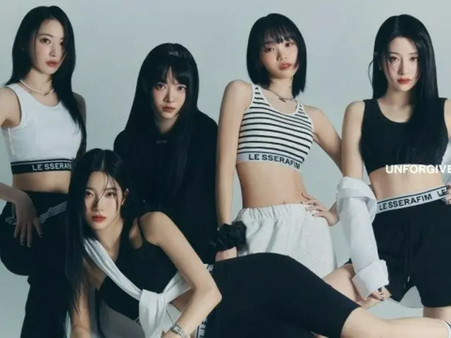 "LE SSERAFIM", their 1st full album "UNFORGIVEN" was selected as NME's "2023 fir