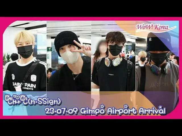 n.SSign returned to Korea in the afternoon of the 9th @ Gimpo International Airp