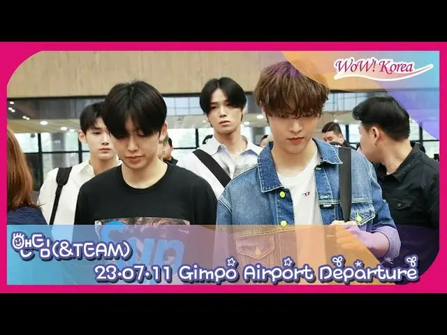 &TEAM departed for Tokyo from Gimpo International Airport. . .  