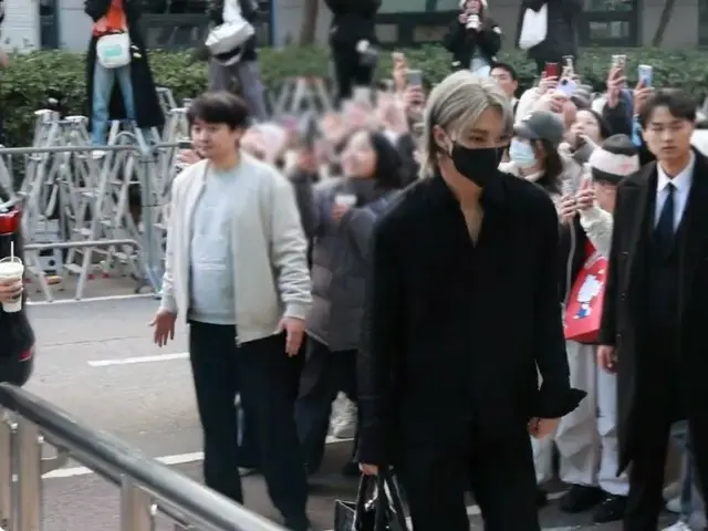 "Stray Kids" entered KBS Hall to appear on KBS's "MUSIC BANK" live broadcast on 