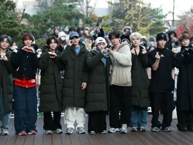 “&TEAM” went to Yeouido KBS Hall for KBS “MUSIC BANK” record.