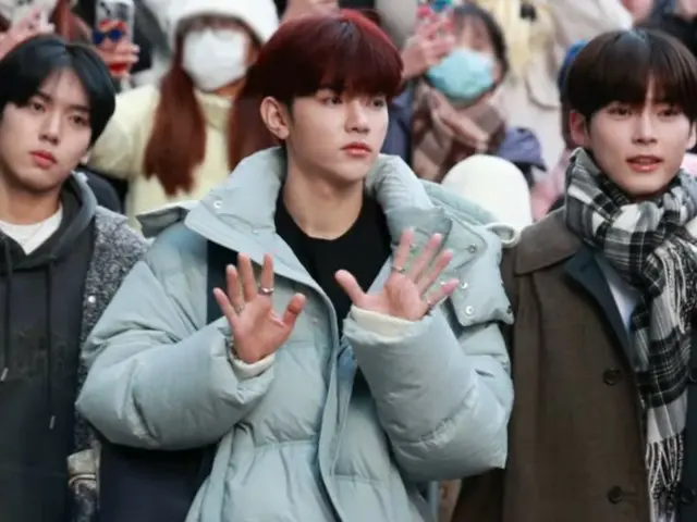 [Almost Fan Cam] “ZERO BASE ONE” ZHANG HAO went to Yeouido KBS Hall for KBS “MUS