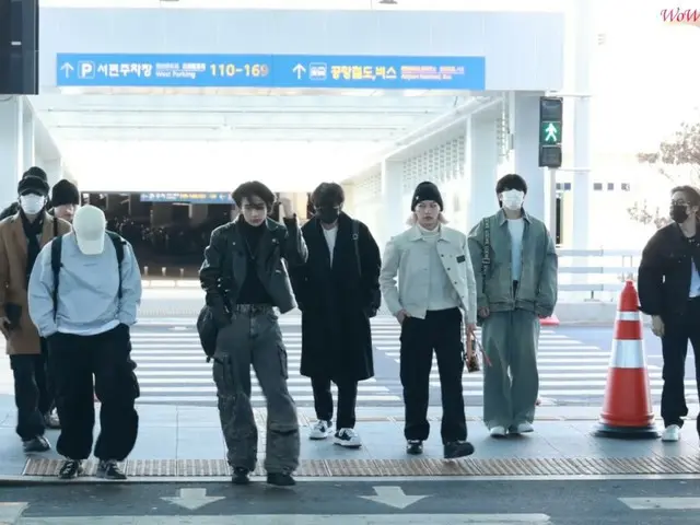 Stray Kids departs for France @ Incheon International Airport.