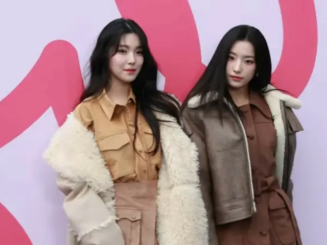 "fromis_9" Jiheon and Saerom participated in the "F/W24Seoul Fashion Week - From