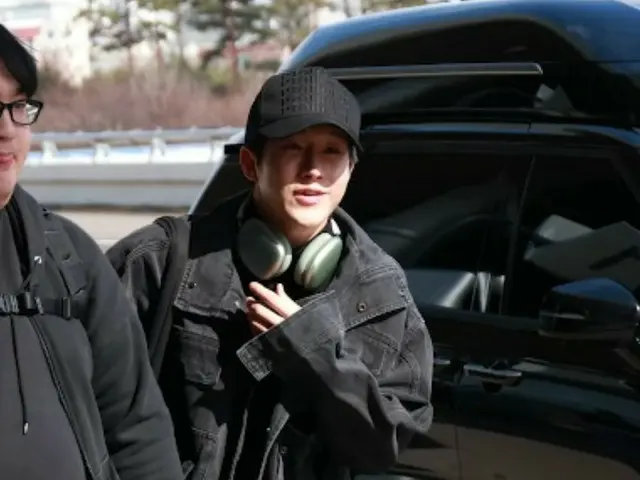 Jinjin (ASTRO) departs for Tokyo on the afternoon of the 23rd at Gimpo Internati