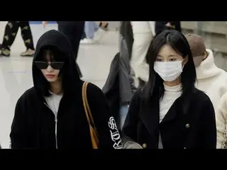 240226 TWICE_ _  Arrival Fancam by 스피넬 *Please do not edit or re-upload.