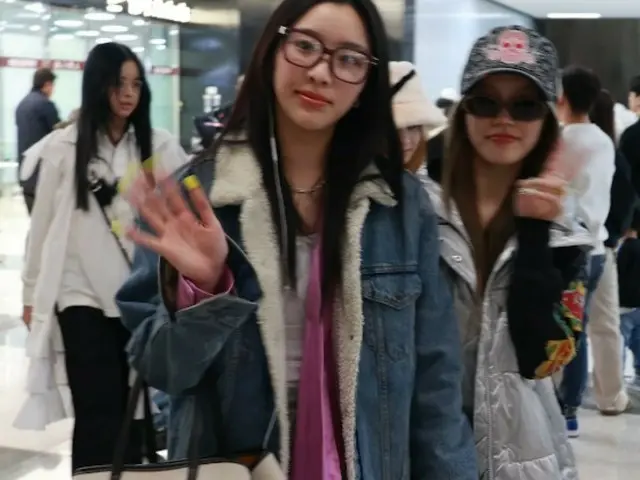 XG arriving at Gimpo International Airport on the afternoon of the 27th.