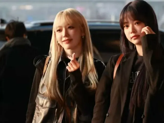 MIYAWAKI SAKURA (LE SSERAFIM) departs for Japan on the morning of the 16th at Gi