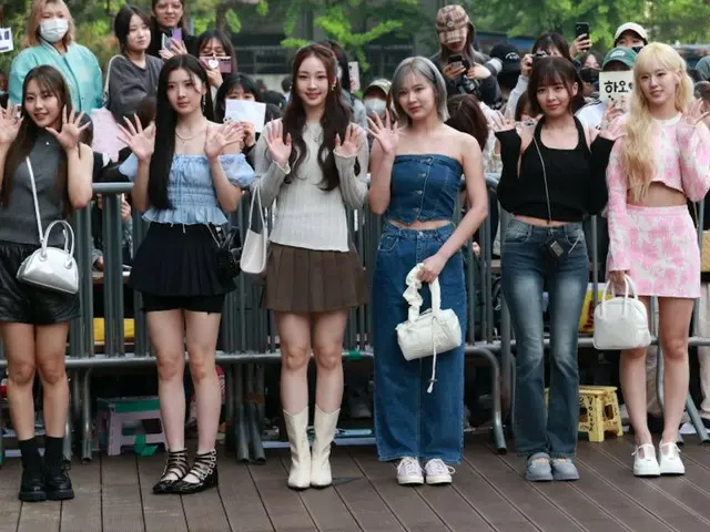 BEWAVE enters KBS for the pre-recording of "MUSIC BANK."