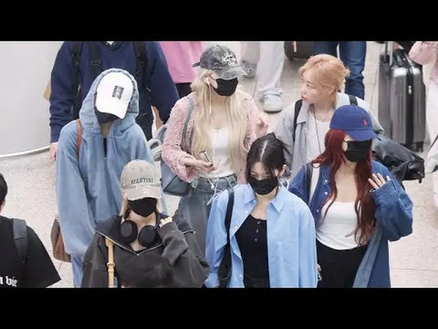 240428 LE SSERAFIM_ _  Fancam by 스피넬 * Do not edit, do not re-upload.