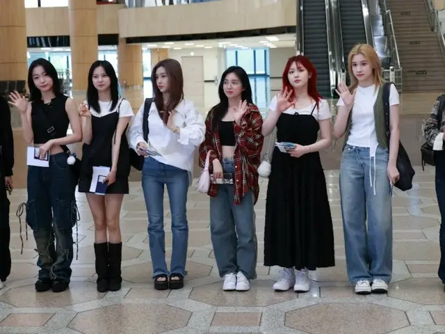 Kep1er departs for Japan on the morning of the 1st @ Gimpo International Airport