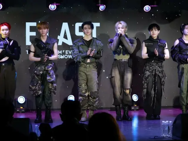 E'LAST holds a media showcase to commemorate the release of their first full alb