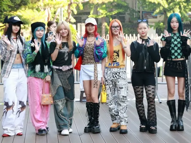 XG goes to KBS for pre-recording of "MUSIC BANK".