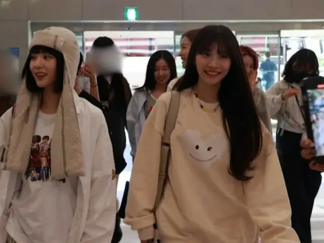 Woo!ah!, departed for Japan on the morning of the 2nd @ Gimpo International Airp