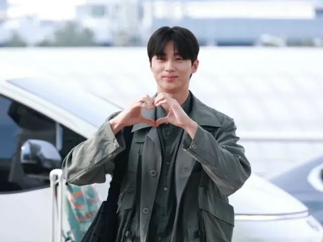 Byeon WooSeok departs for Taiwan on the morning of the 6th @ Incheon Internation