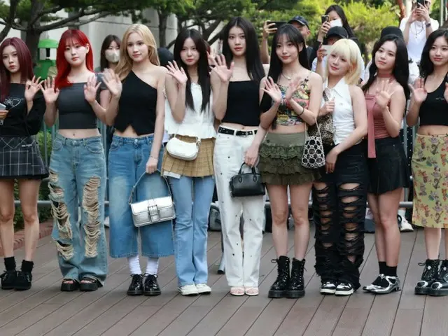 Kep1er goes to KBS to appear on "MUSIC BANK".