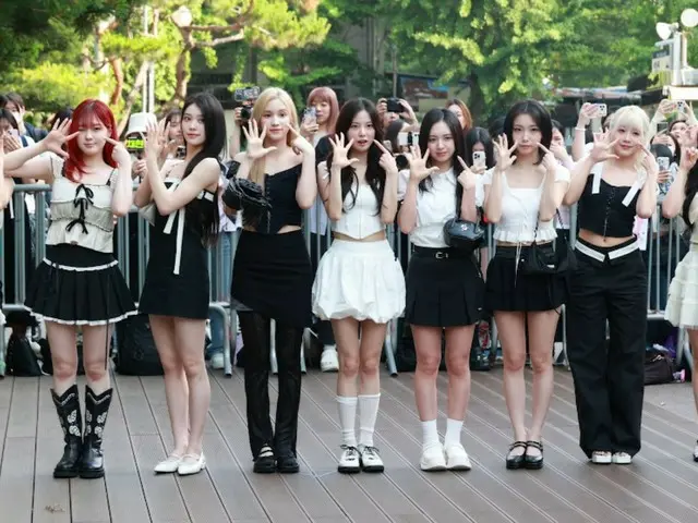 Kep1er heads to Yeouido KBS Hall for the pre-recording of "MUSIC BANK".