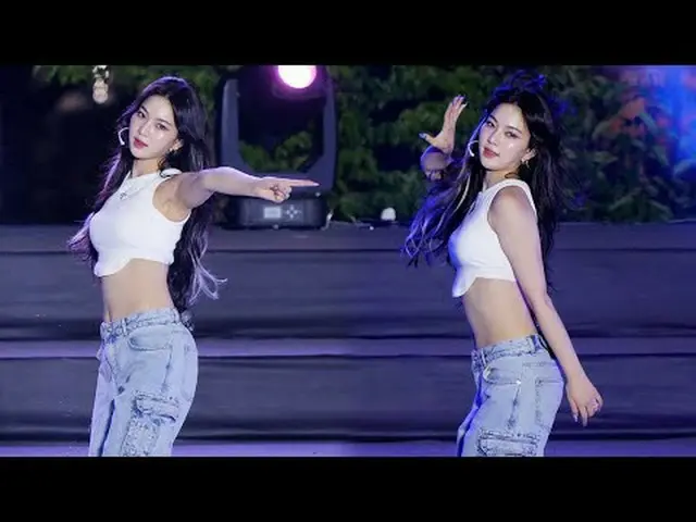 240714 STAYC _ _  ISA Fancam - stay WITH me by 스피넬 * Do not edit, do not re-uplo