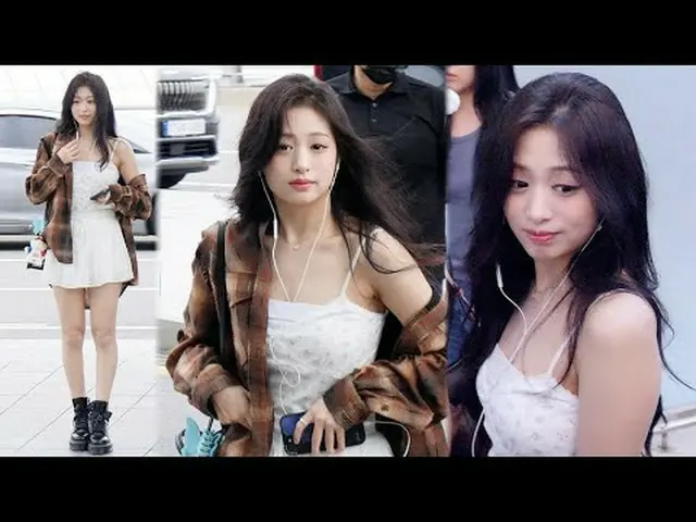 240729 BABYMONSTER_ _  AHYEON Airport Depart Fancam by 스피넬 * Do not edit, do not