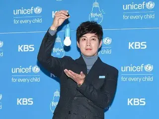Actor Ryu Jin, participate in the UNICEF event. Seoul Yeouido KBS released hall.