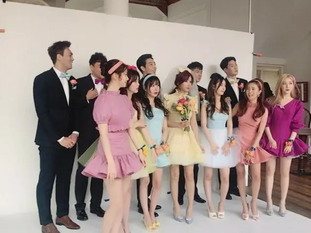 AFTERSCHOOL former member Jon Ah, shooting scene of the wedding photo released.”Friends of 25 years