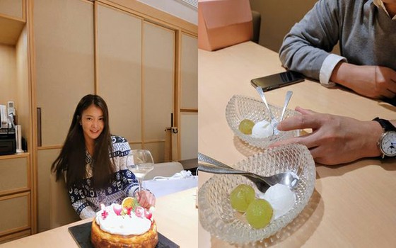 Actress Lee Si Young and Cho Seung-hyun celebrate their 3rd wedding anniversary together.