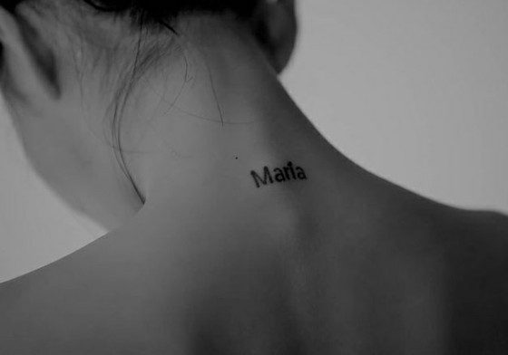 MAMAMOO" Hwasa, "Maria" tattoo on the back of the neck ... Fans "OMG" |  WoW!Korea