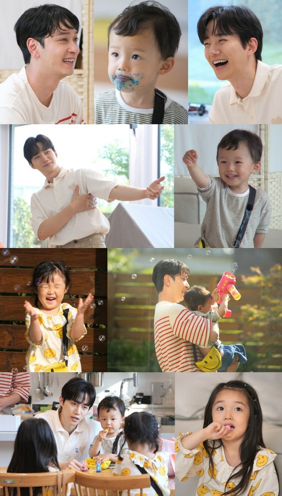 "2PM" JUNHO & Chansung visits Yoon Sang Hyun's house "The Return of Superman"