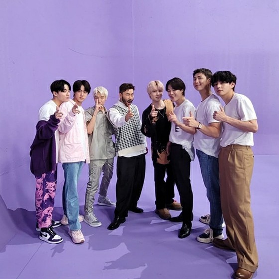 Talent Noh Hong-chul "passes ownership" to "BTS" ... a fun and surprising combination