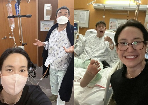 Actors Choi Min Soo & Kang Joo-eun thanked each other for recovering quickly with support and prayers.