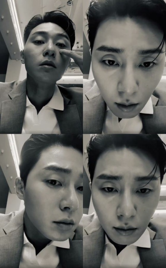 Actor Park Seo Jun, the ultimate handsome visual that breaks through monochrome ... The latest situation that fits in the camera