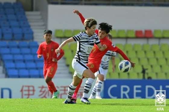 Japan-Korea Women's Soccer "Advance Together" to Asian Cup Quarterfinals