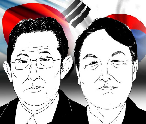 Japan-South Korea leaders "first meeting" in Madrid, Japan-South Korea relations "future-oriented"