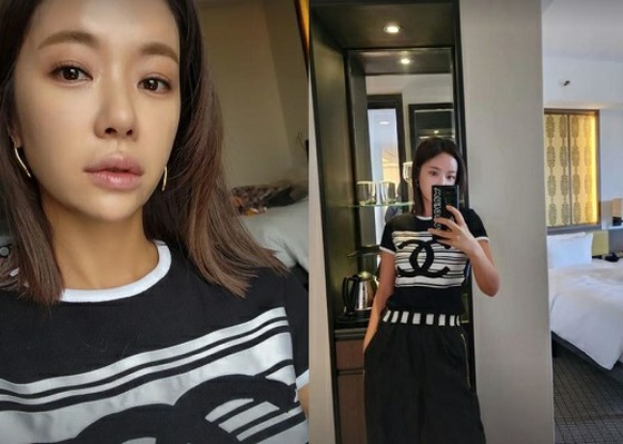 Actress Hwang Jung Eum reveals her recent photos with a fascinating atmosphere