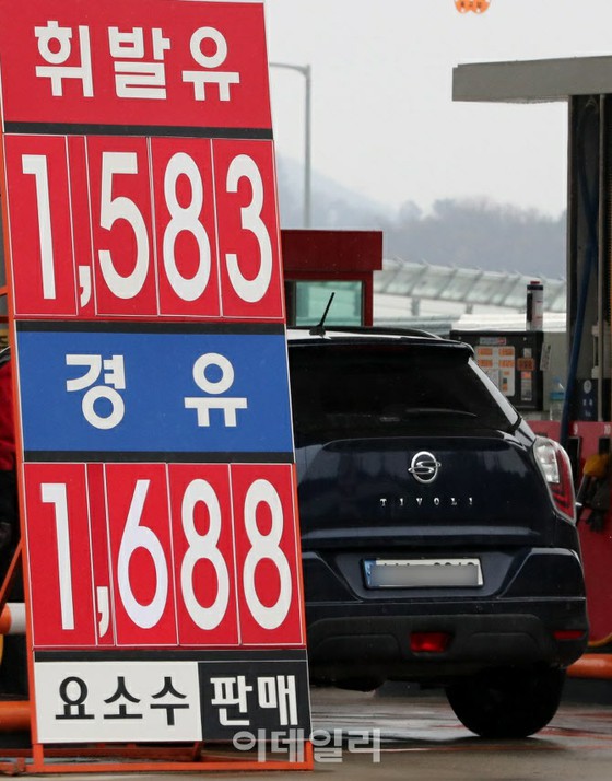 Gasoline prices rise for 2 consecutive weeks…National average of 1,562 won per liter