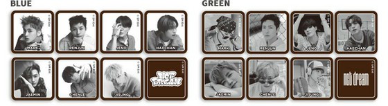 “Chocolate with acrylic magnet” by NCT DREAM, a globally popular artist from South Korea, will be on sale from January 24th (Tuesday)!