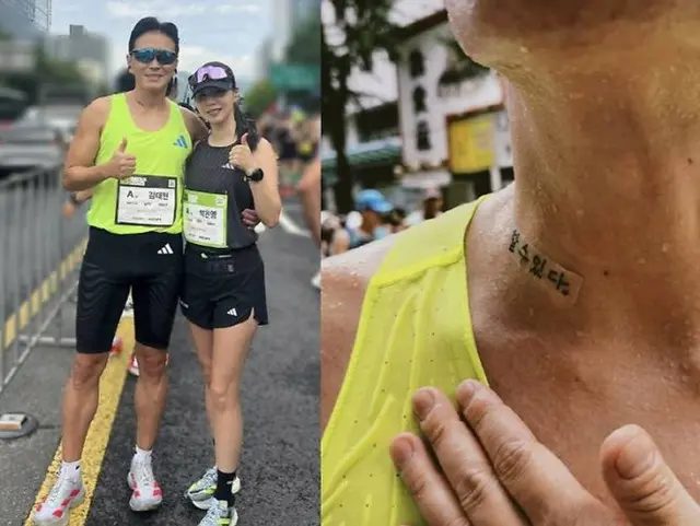 チン・テヒョン、がん手術76日目でマラソン…「私の人生で最も素晴らしいレース」