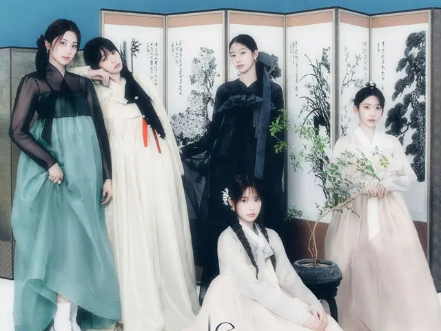 「LE SSERAFIM」、韓服姿でファッションマガジンのカバーを飾る“美しい真珠、苦痛と時間の結果…私たちに似ている”01