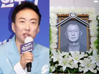 Park Myung Soo takes a break from TV to mourn the late senior Jung YOO SUN