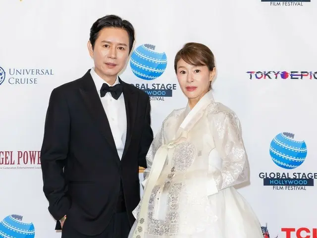 キム・ミンジョン＆イェ・ジウォン、ハリウッドのレッドカーペットを飾った…「グローバルステージハリウッド映画祭」開幕式に出席