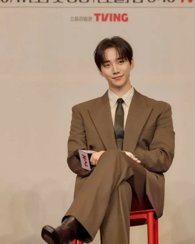 「2PM」ジュノ、 新ドラマ「テプン商事」制作発表会のビハインド公開02