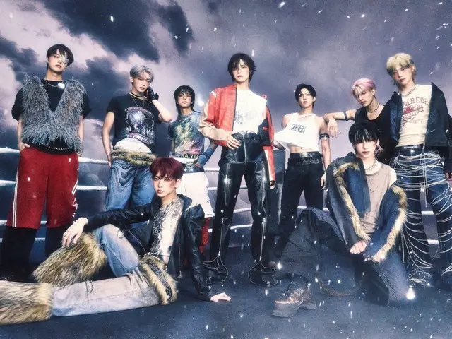 “韓国デビュー”「＆TEAM」、決意に満ちた目つき