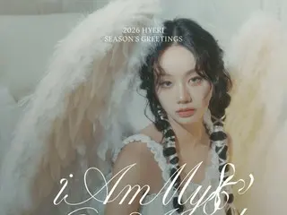 "FLY with your own power" HYERI (Girl's Day) transforms into an angel... 2026 Season's Greetings to be released