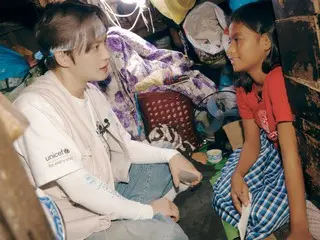Kim Jaejung spreads hope to children in the Philippines... "Hope Code" broadcast on December 12th