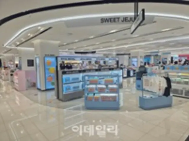 済州の新羅免税店、現地スイーツを集めた新店を開設＝韓国