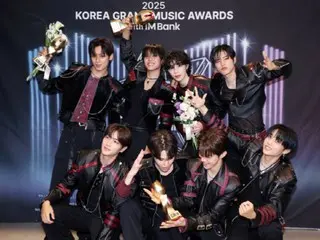 "THE BOYZ" receives "Grand Honors Choice" award... "Running hard for our fans" = "2025 KGMA"