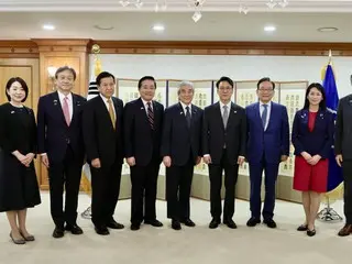 Prime Minister Kim meets with Japanese politicians to celebrate the successful holding of the Japan-Korea Cooperation Committee general meeting (South Korea)