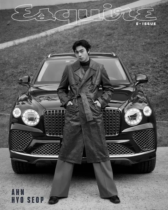 アン・ヒョソプ、グラビアでワイルドな男性美を発散…さすがファッションアイコン